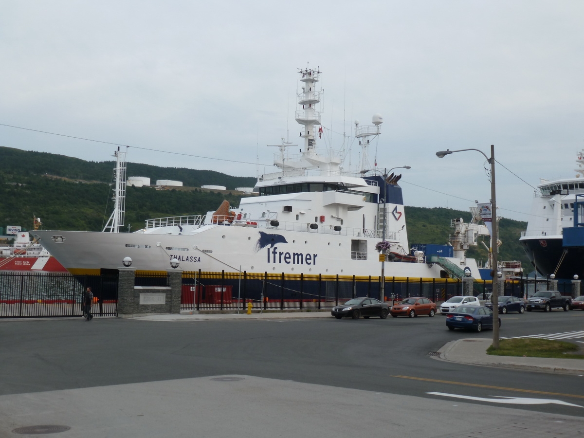 2017_04_13_Tiefenstroemungen_004 (c) The French research vessel THALASSA in the port of St. John's (Newfoundland, Canada).
(c) Ann Katrin Seemann