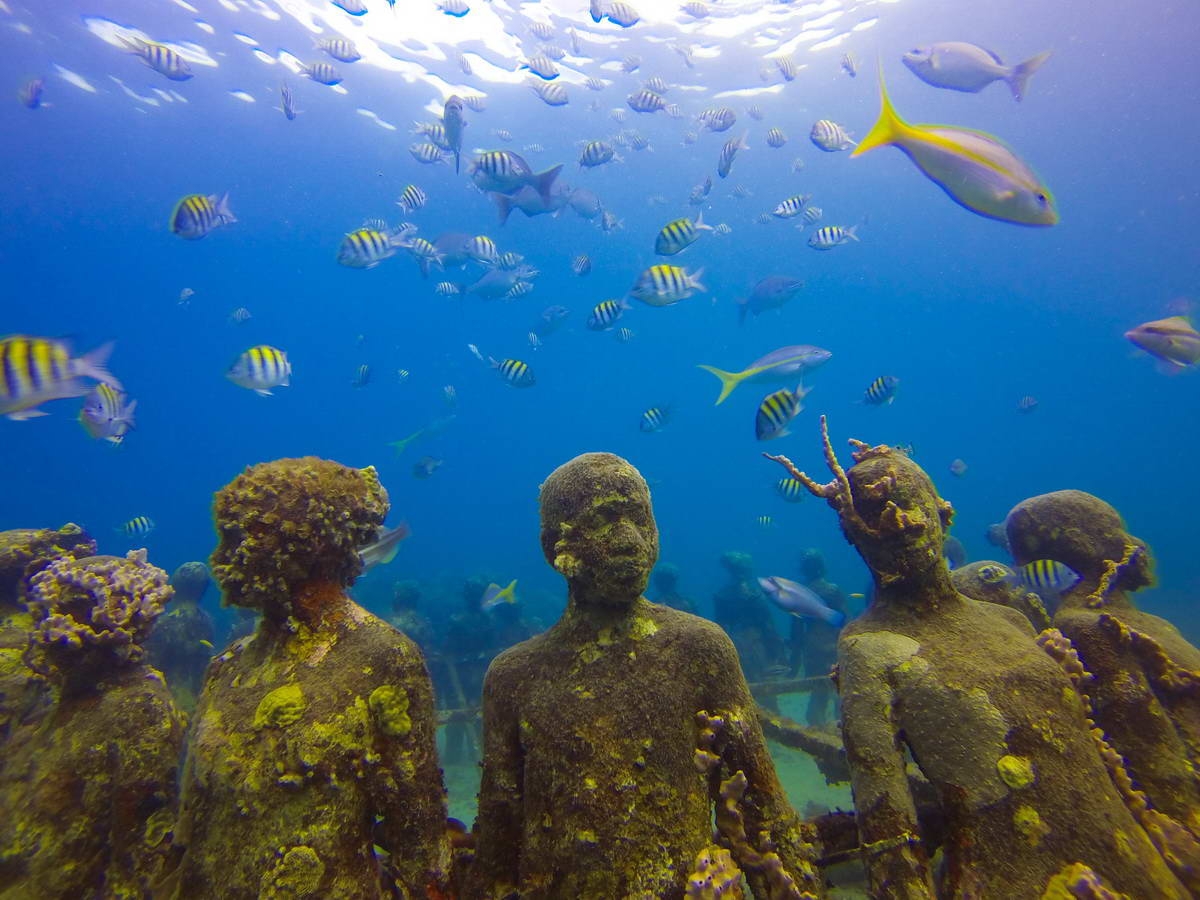 6 (c) Underwater sculpture park in Grenada by Jason Taylor