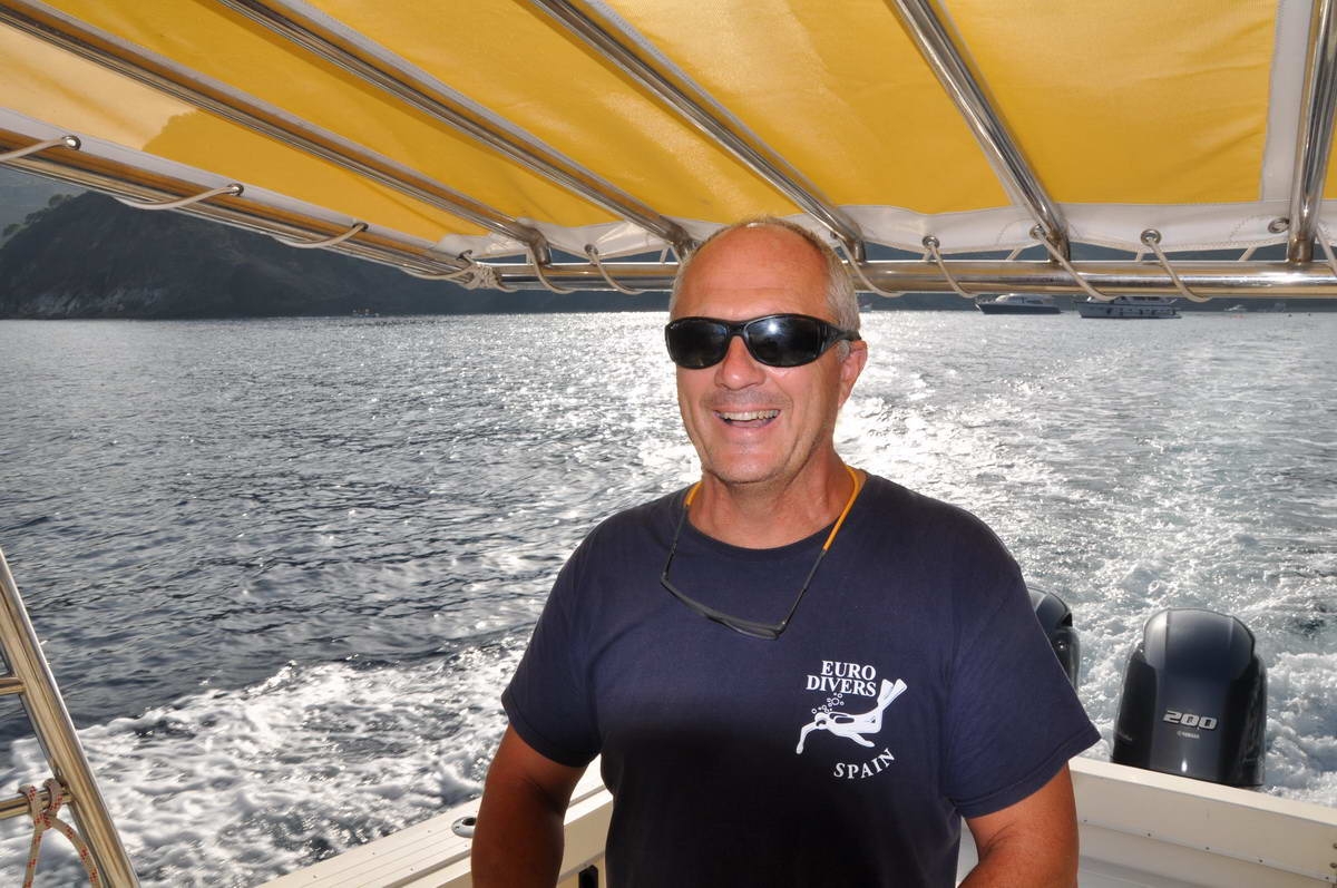 Jan Boelen, Dive Centre Manager of Euro-Divers Cala Joncols