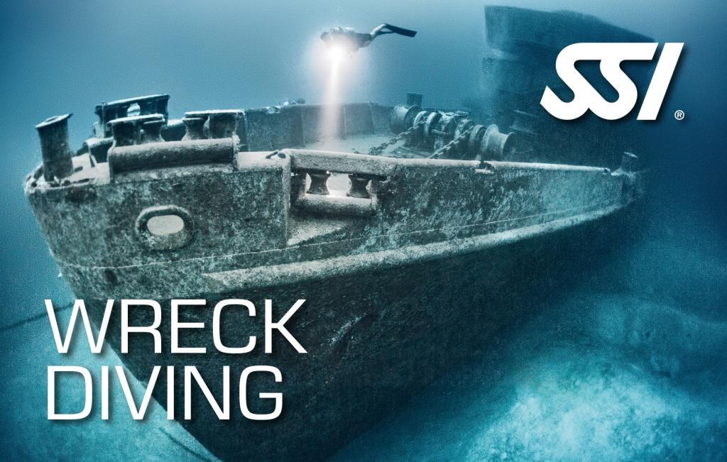 The SSI Wreck Diving Certification Card